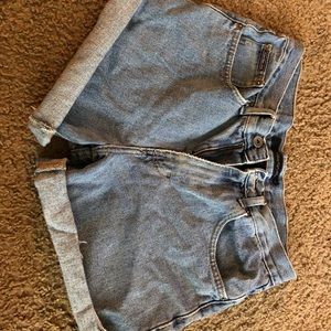 High Waisted Jean Shorts